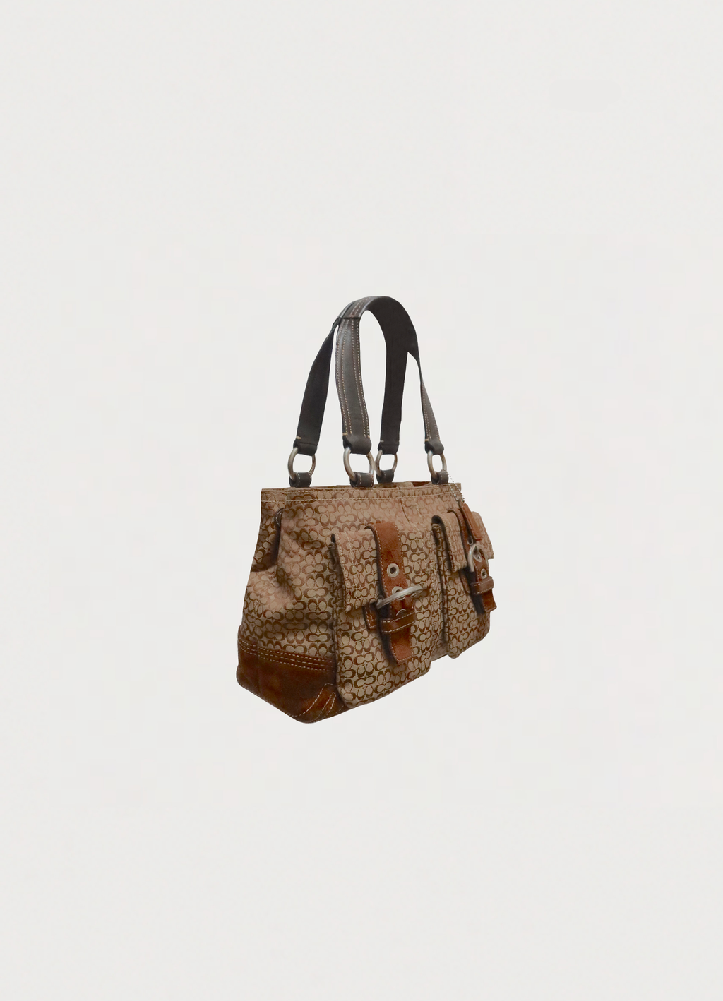 SIGNATURE SOHO BUCKLE HANDBAG