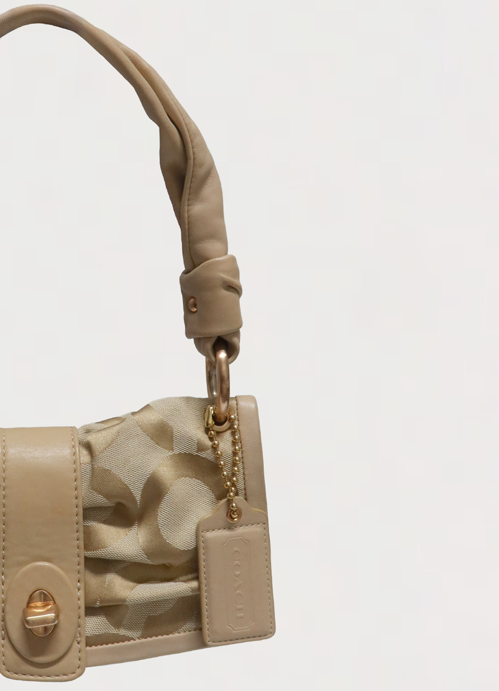 BOW PARKER OP ART FLAP SHOULDER BAG