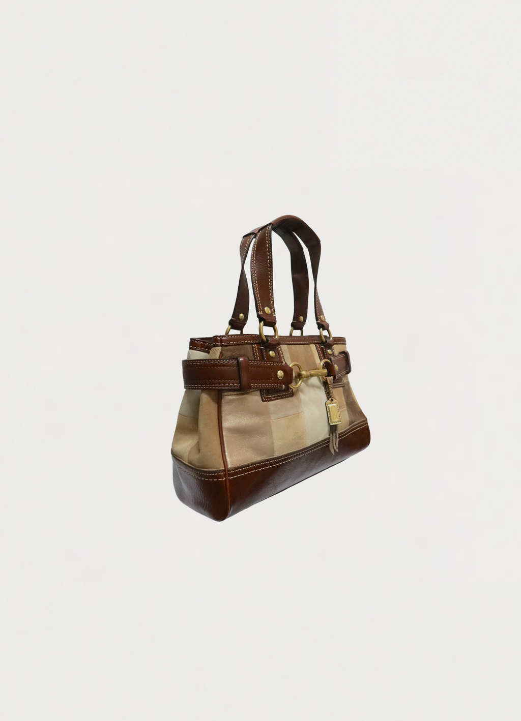 HAMPTONS MOSAIC PATCHWORK SHOULDER BAG