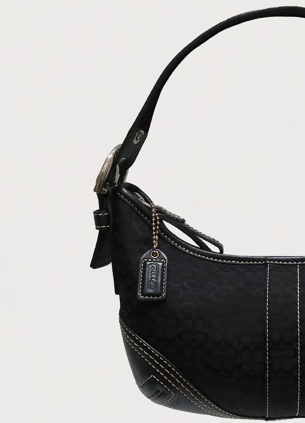 SOHO HOBO MONOGRAM SHOULDER BAG