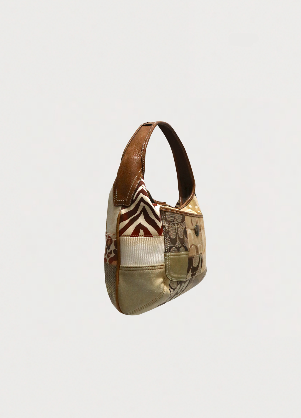 PATCHWORK ERGO HOBO SHOULDER BAG