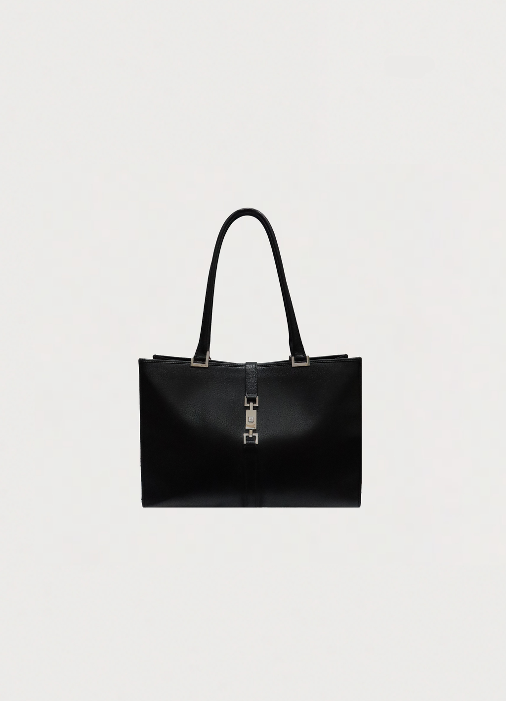 JACKIE LEATHER WORK TOTE BAG