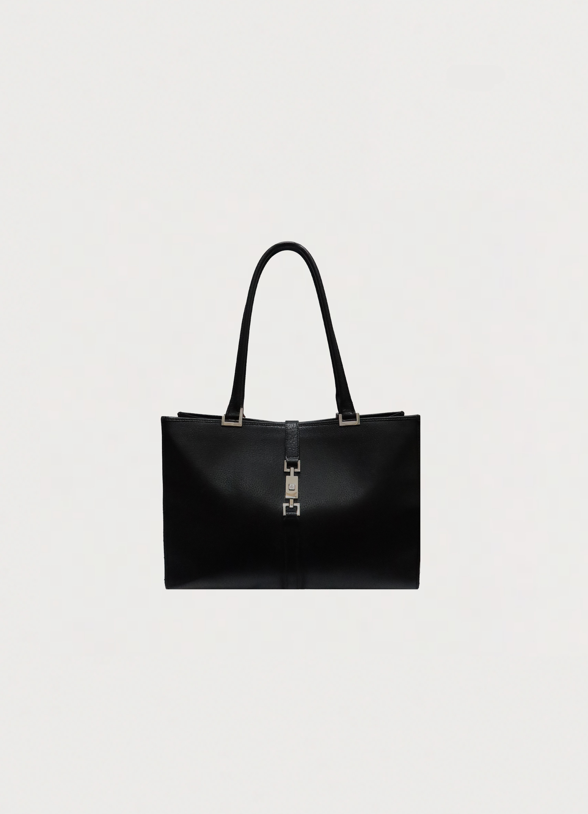 JACKIE LEATHER WORK TOTE BAG