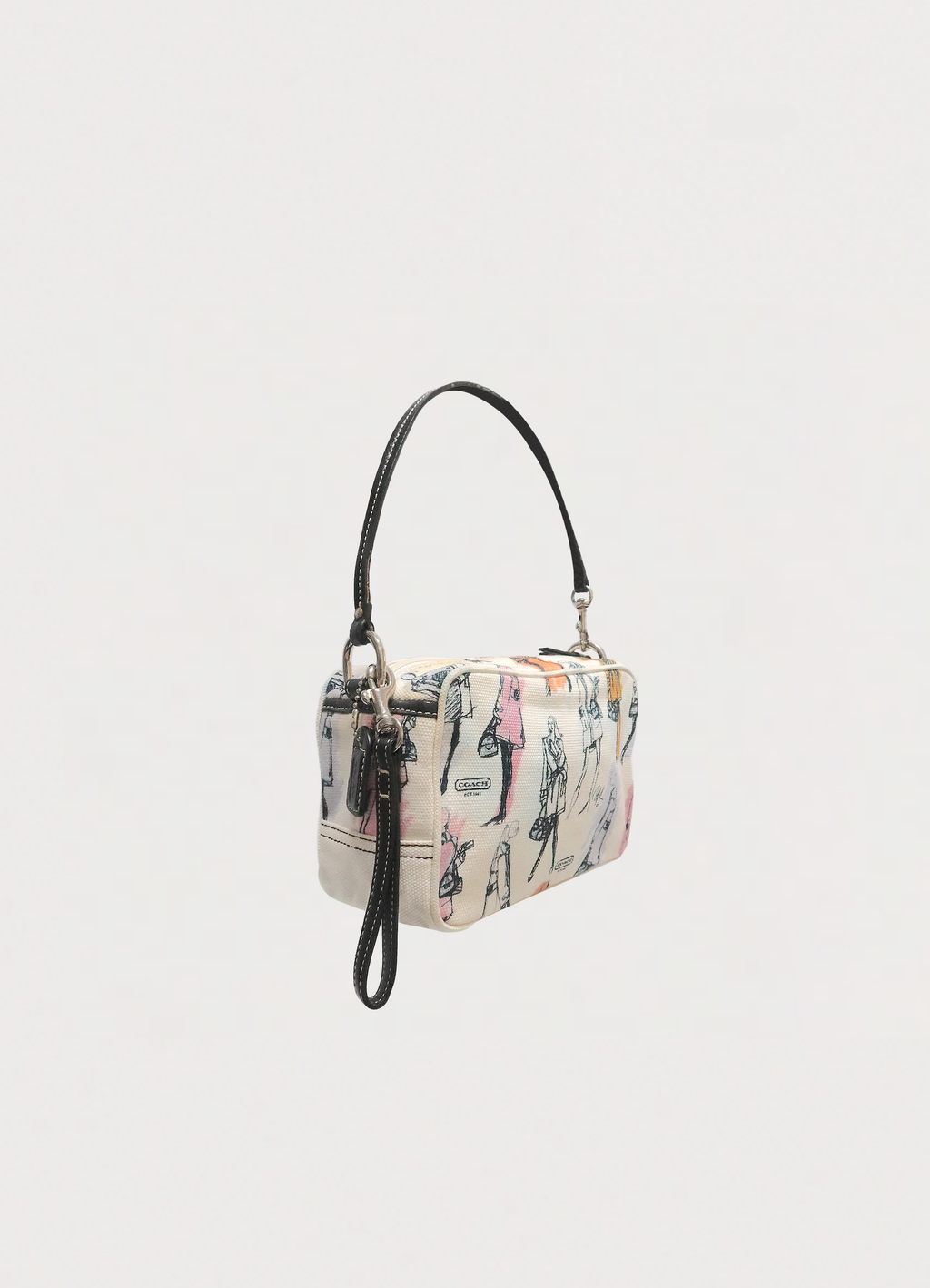 LIMITED EDITION PEOPLE SKETCH BONNIE CASHIN POCHETTE BAG