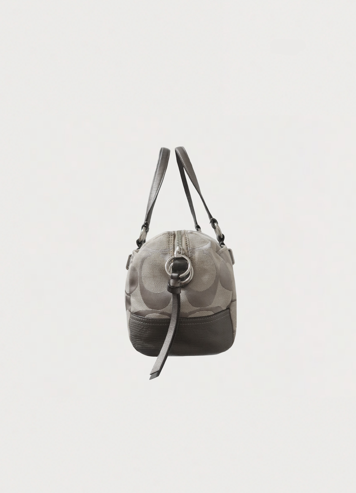 CHELSEA SIGNATURE C BARREL SATCHEL BAG
