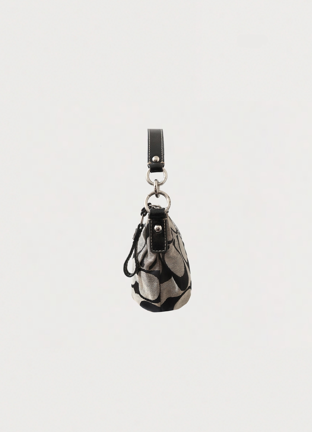 SIGNATURE STRIPE DEMI SHOULDER BAG