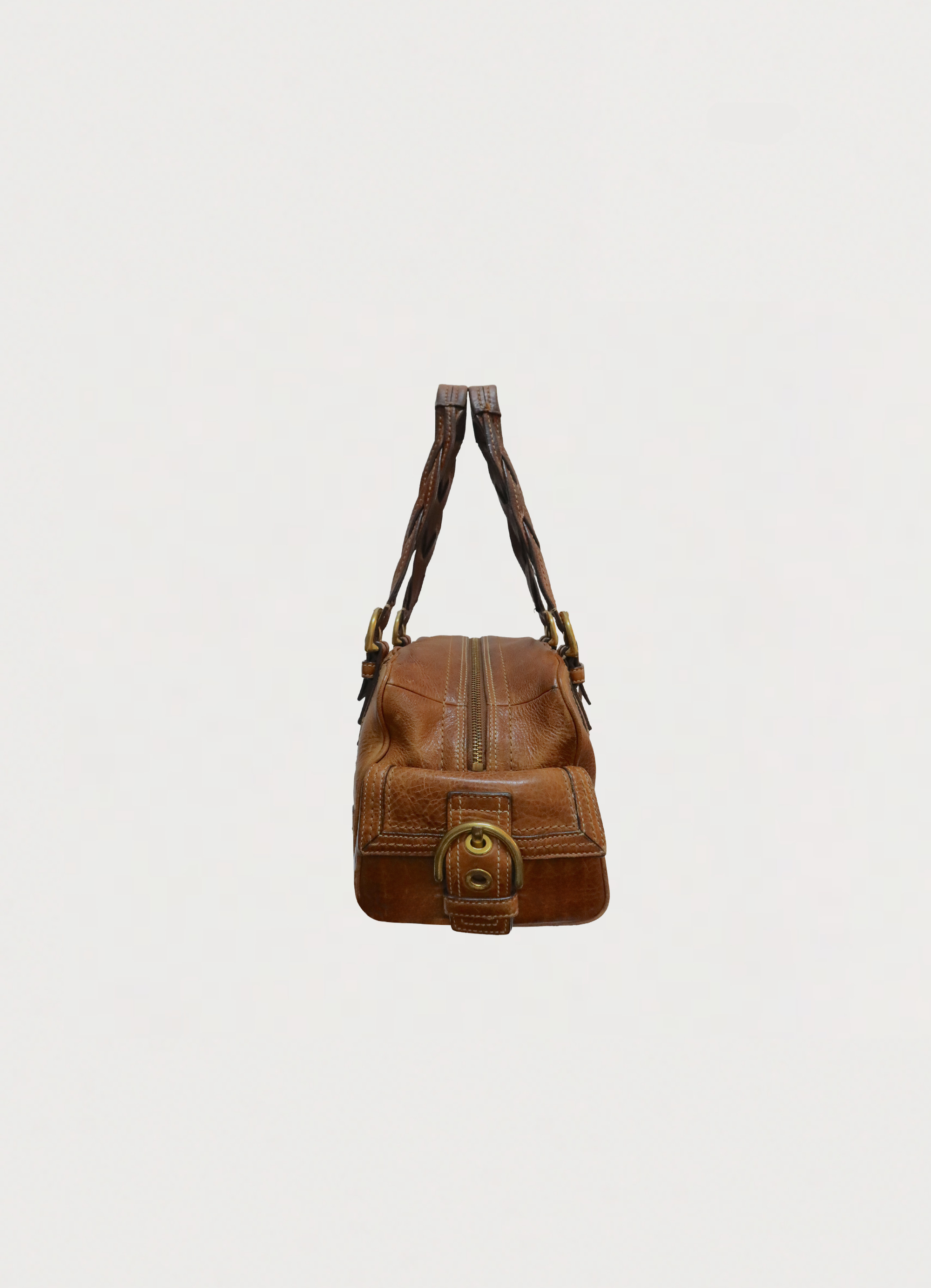MIA SOHO LEATHER SATCHEL SHOULDER BAG