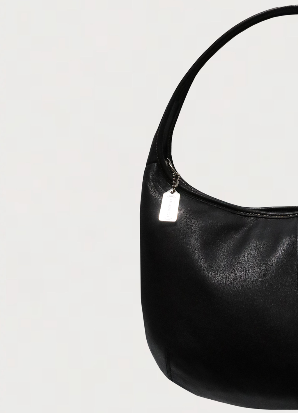 ERGO LEATHER HOBO SHOULDER BAG