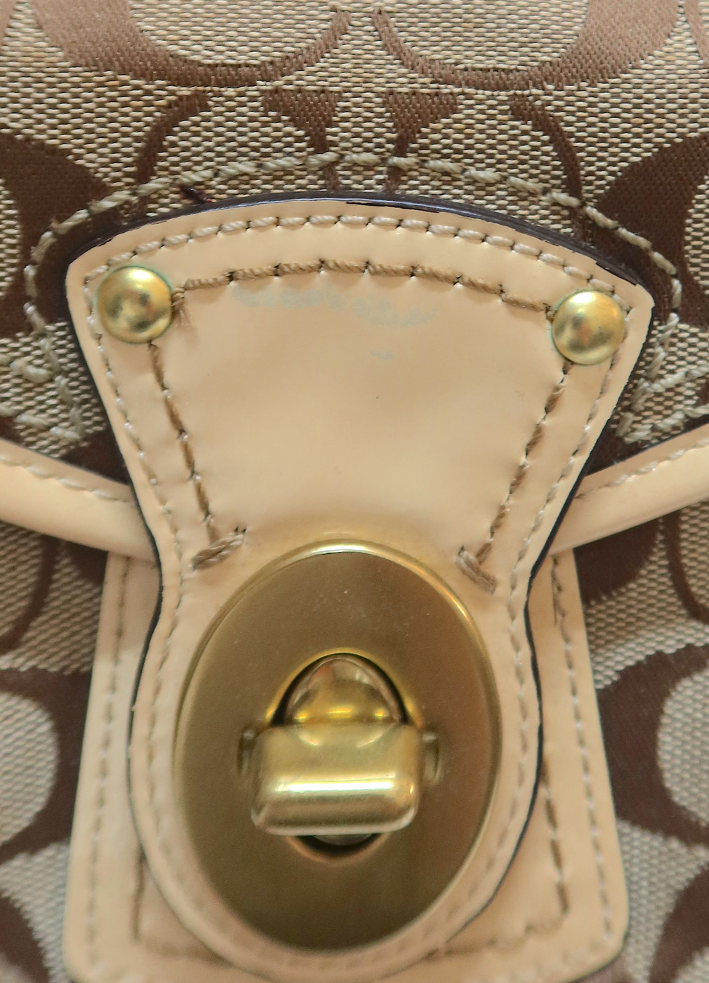 LEGACY SIGNATURE TURNLOCK SHOULDER BAG