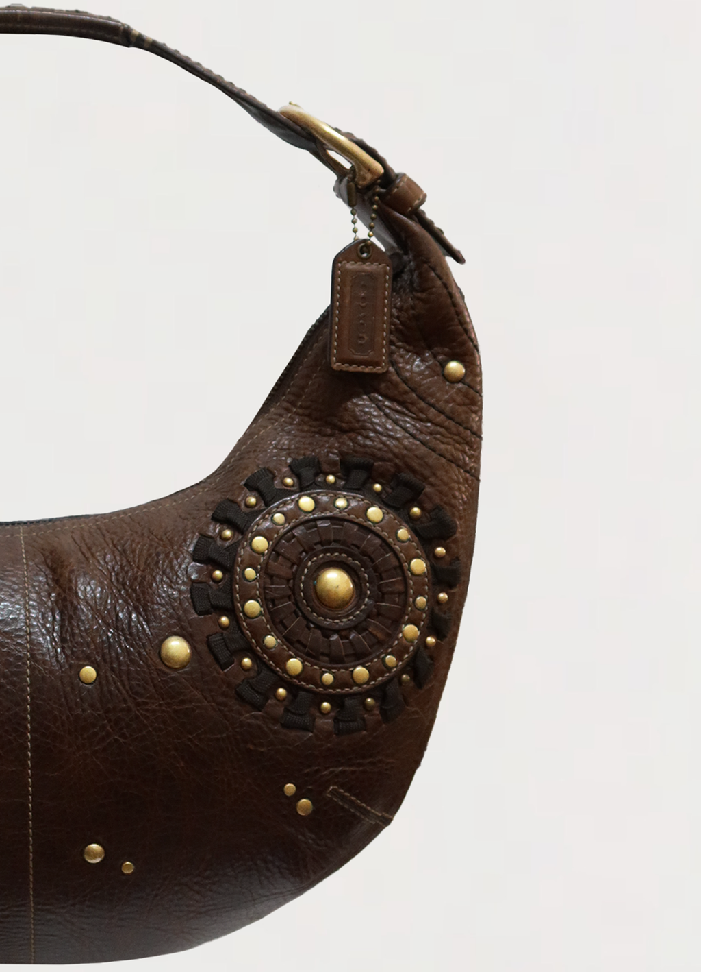 MIA STARBURST STUDDED HOBO BAG