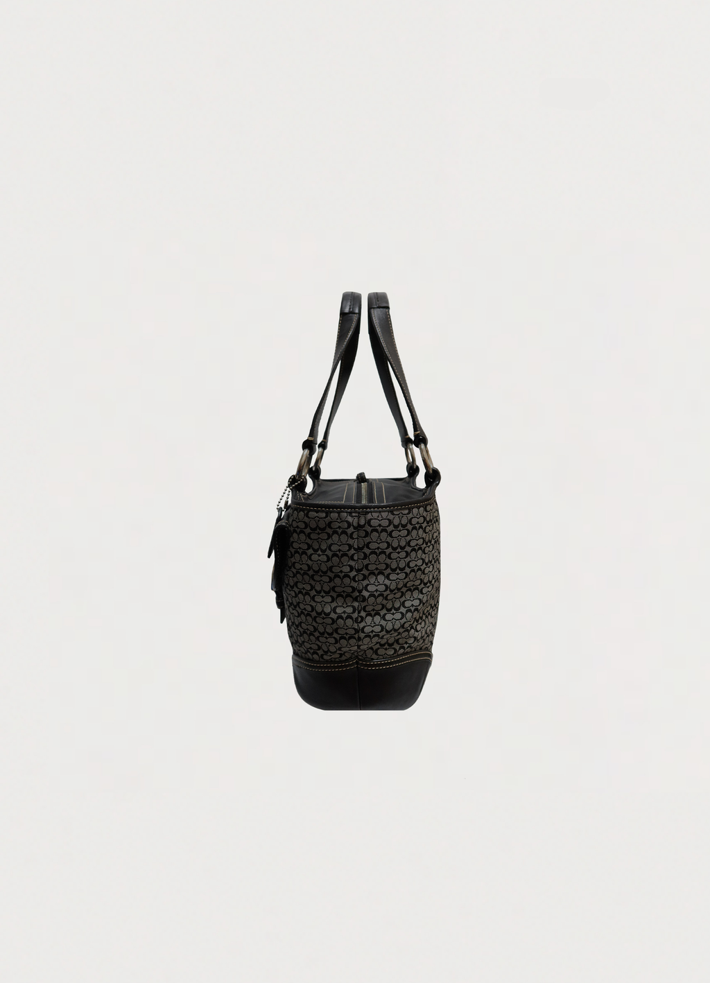 SOHO SIGNATURE FLAP TOTE BAG