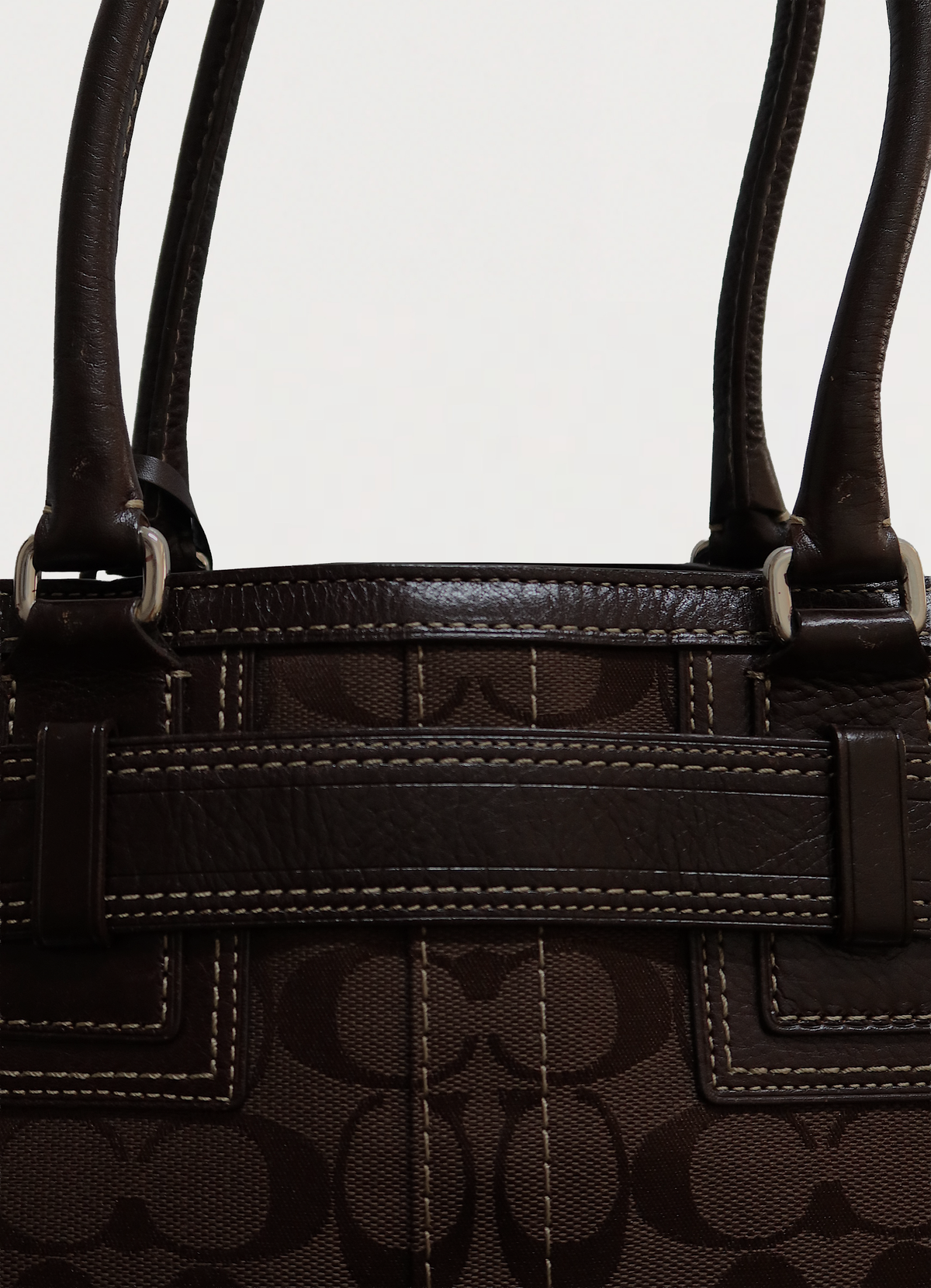 HAMPTON SIGNATURE LARGE SATCHEL BAG