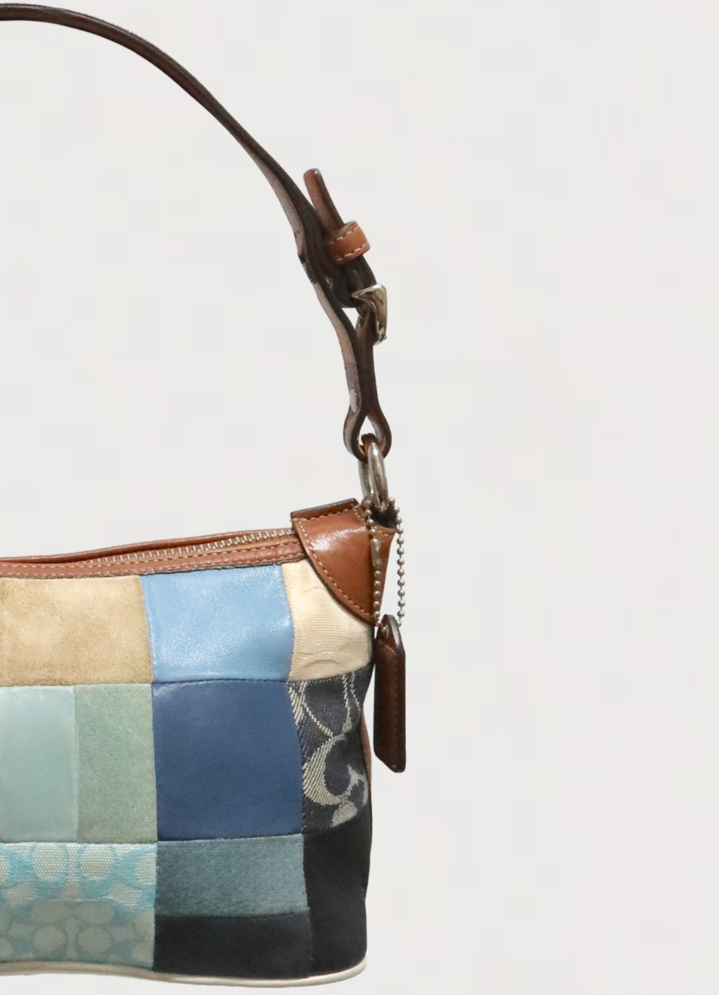 SOHO PATCHWORK SHOULDER BAG