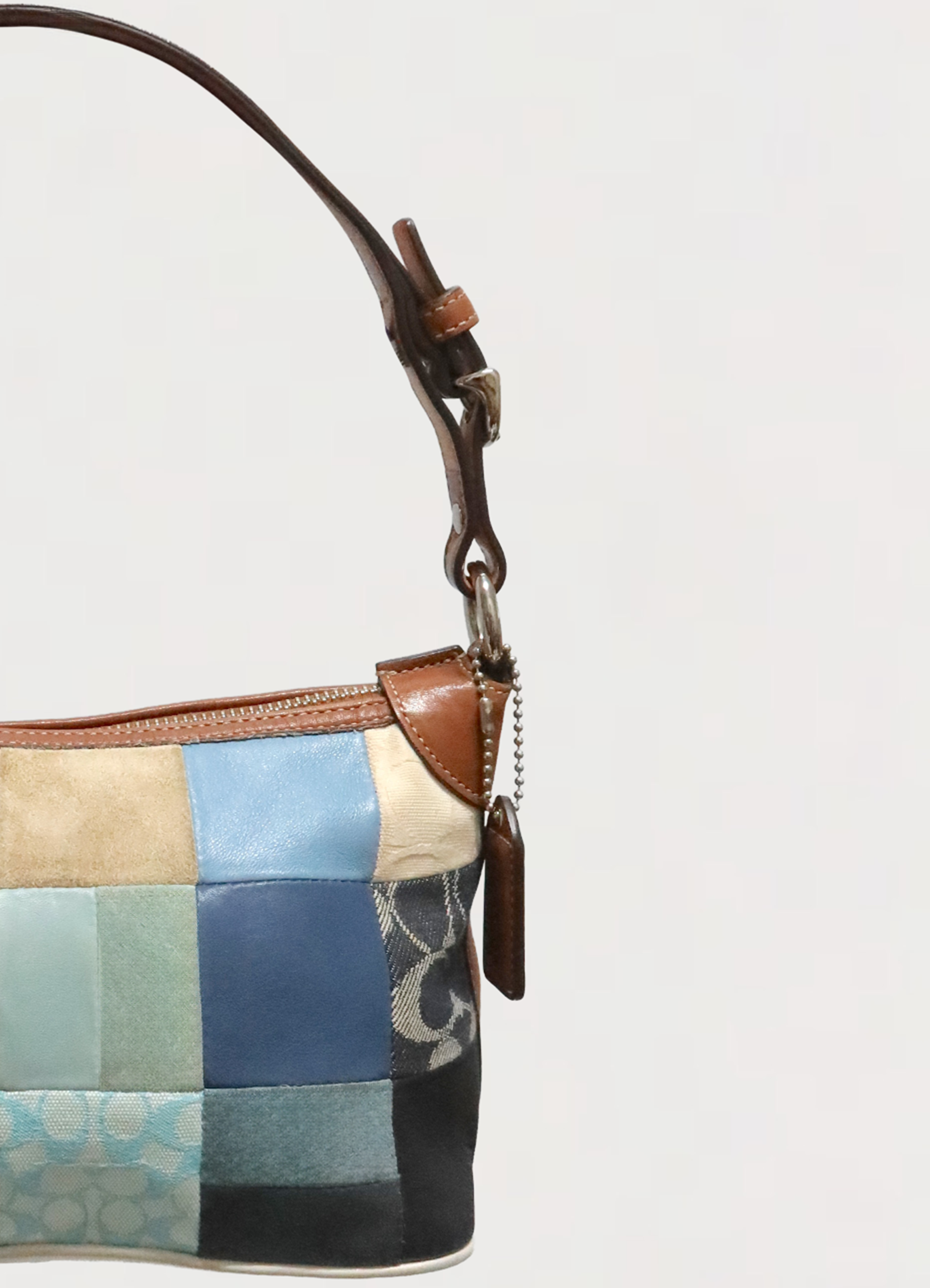 SOHO PATCHWORK SHOULDER BAG