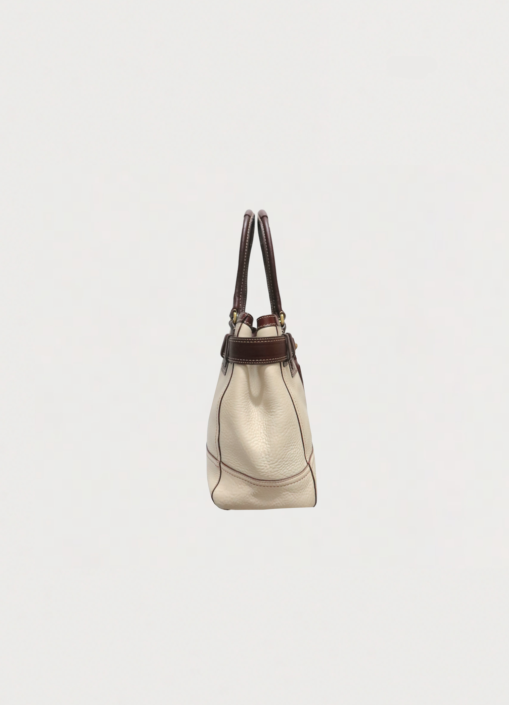 HAMPTONS LEATHER TOTE SHOULDER BAG