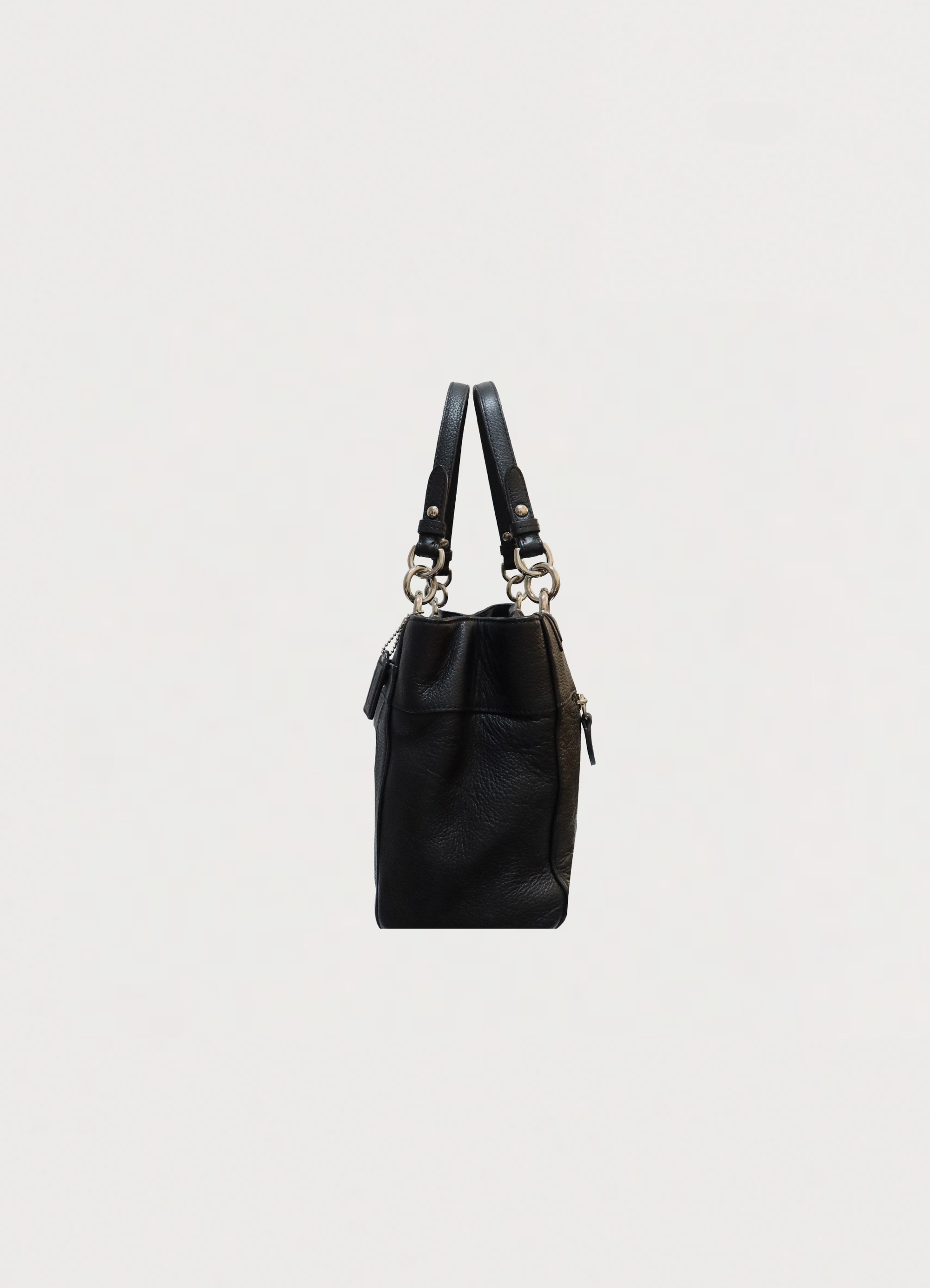 PENELOPE LEATHER CARRYALL SATCHEL BAG