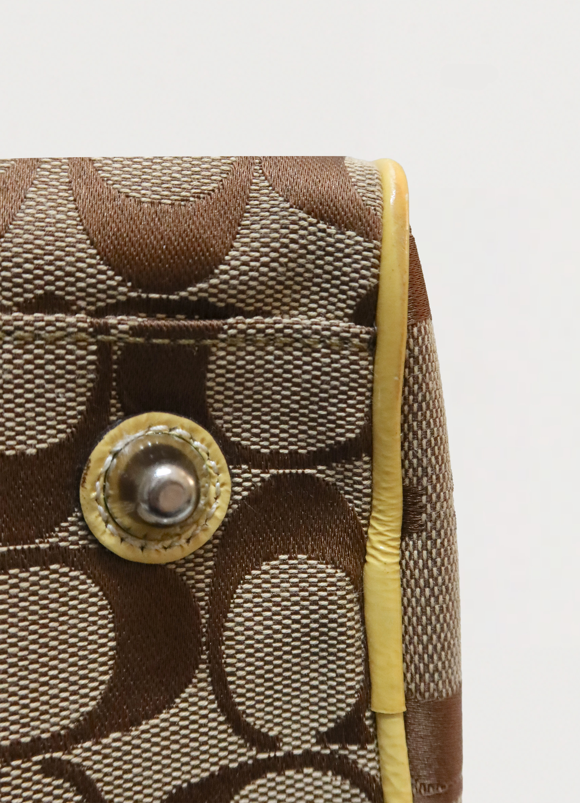 SOHO PATCHWORK BOSTON SHOULDER BAG