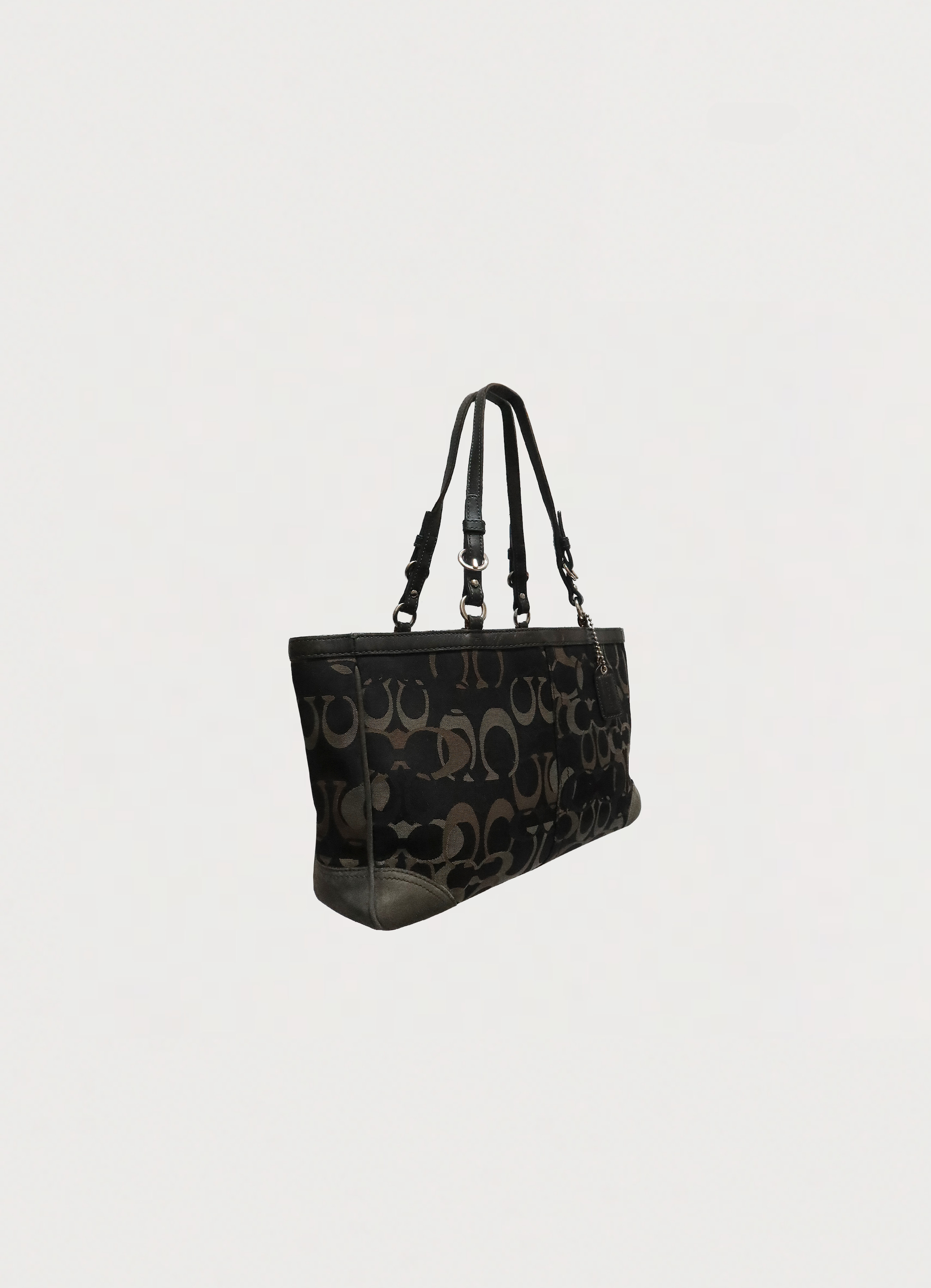 CHELSEA OPTIC SIGNATURE TOTE SHOULDER BAG